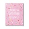 Stupell Industries The Sweetest Mom Pink Hearts Canvas Wall Art